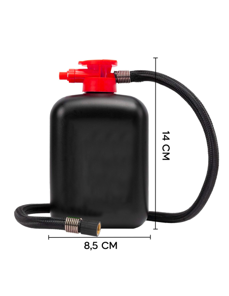 Scellant universel pneus kit réparation perforations de 6,5 mm liquide de 450 ml