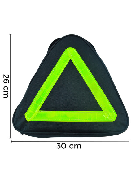 Kit d'urgence auto moto camping-car accessoires réfléchissants gilet et corde