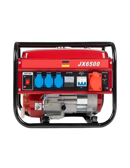 Générateur Courant Moteur Essence 4 Temps Groupe Électrogène 5,5CV 196cc 2000W