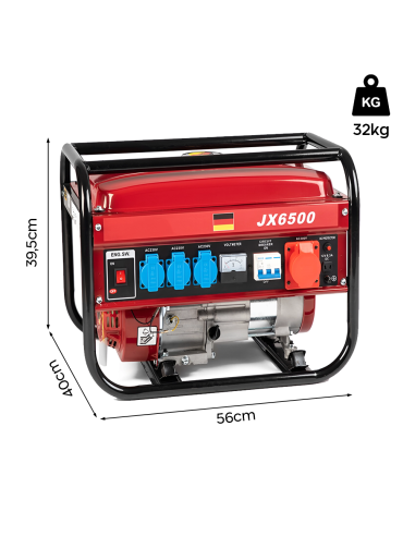 Générateur Courant Moteur Essence 4 Temps...