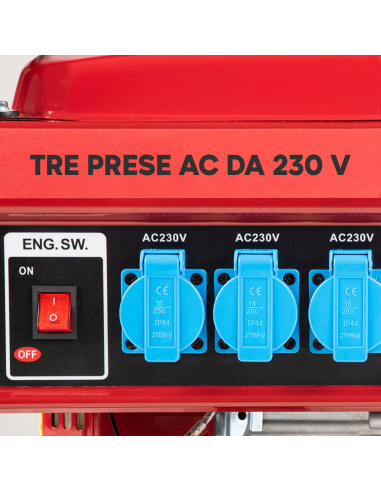 Générateur Courant Moteur Essence 4 Temps...