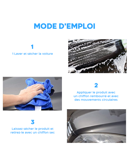 Éliminateur rayures pour carrosserie voiture polish liquide éliminer rayures 250