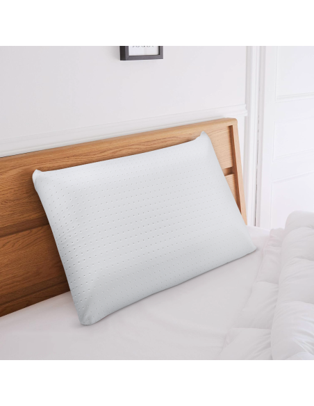 Oreiller mousse à mémoire forme pour lit orthopédique 15cm d'épaisseur cervicale