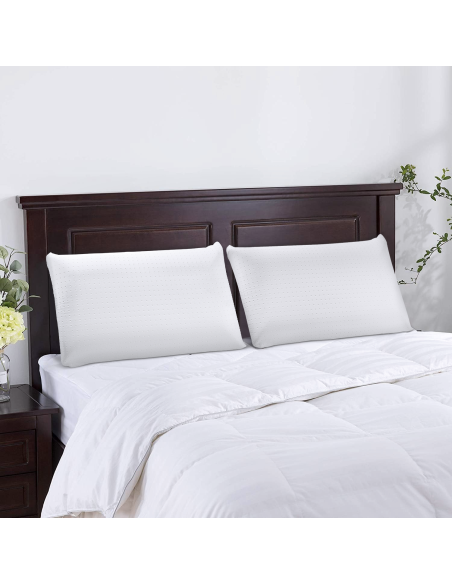 Oreiller mousse à mémoire forme pour lit orthopédique 15cm d'épaisseur cervicale