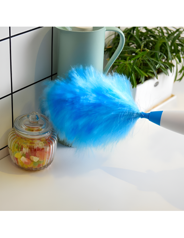 Plumeau Électrique Rechargeable Brosse Rotative...