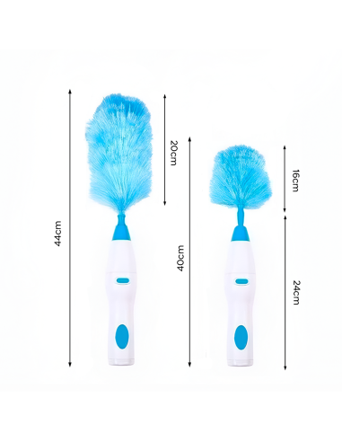 Plumeau Électrique Rechargeable Brosse Rotative...