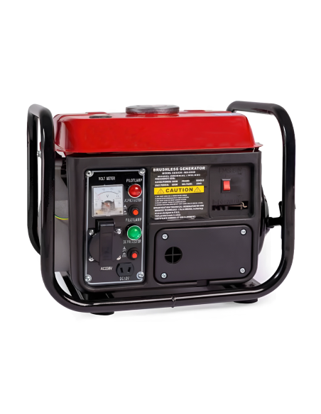 Générateur Courant Moteur à Essence 2 Temps 1000W Groupe Électrogène Portable
