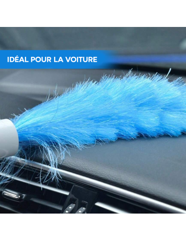 Plumeau Électrique Rechargeable Brosse Rotative...