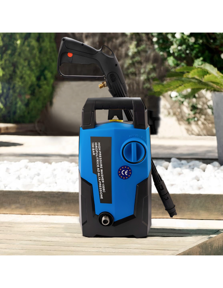 Nettoyeur haute pression électrique 160 bars haute pression 1600W moteur 360 lt