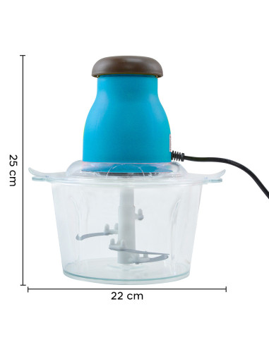 Hachoir et Multifonction Légumes 300W Bol de 2...