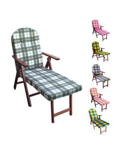 ArtLegno Amalfi fauteuil inclinable en hêtre extensible...