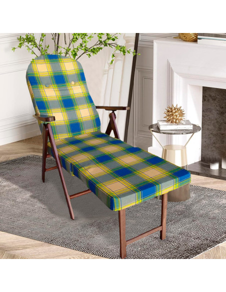 ArtLegno Amalfi fauteuil inclinable en hêtre extensible 108x65x60cm