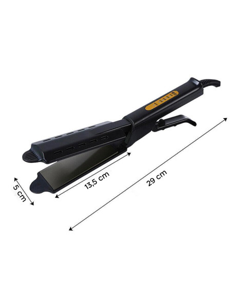Lisseur céramique cheveux avec température réglable 220° orifices de ventilation