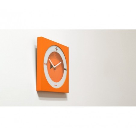 Horloge murale style Ipod - MP3 803.413 (26 X 26 cm) - Divers coloris - Home Decor