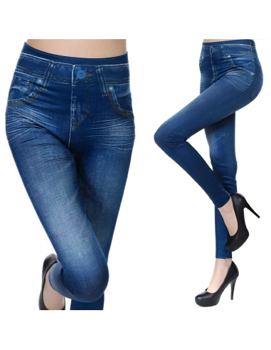 GIADA Leggings Stretch Shaping Effet Jeans...