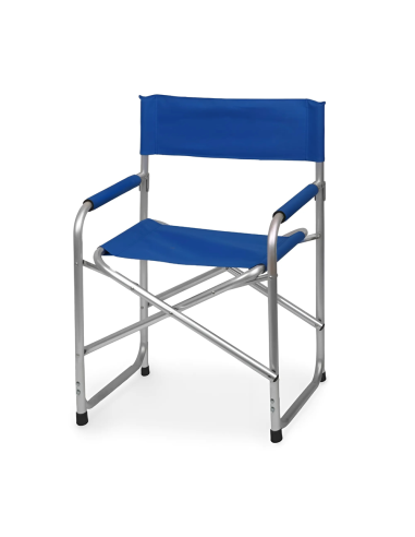 Chaise pliante Textilene aluminium et tissu...