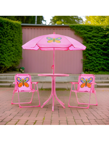 Ensemble jardin pour filles 4 pz Table et...