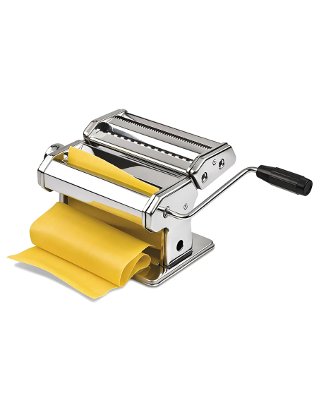 Machine à pâtes fraîches manuelle acier avec 7 réglages pour lasagnes fettuccine