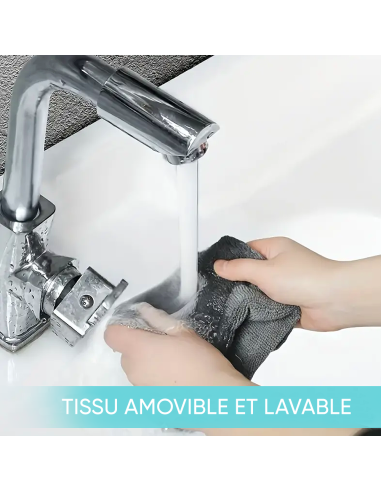 Plumeau télescopique extensible chiffon...