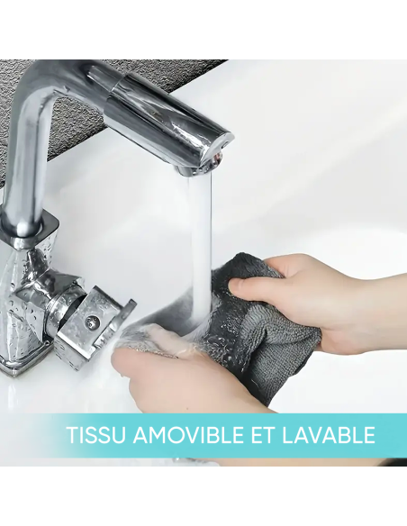 Plumeau télescopique extensible chiffon microfibre pour la poussière et les sols