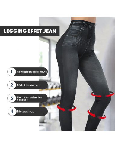 GIADA Leggings Stretch Shaping Effet Jeans...