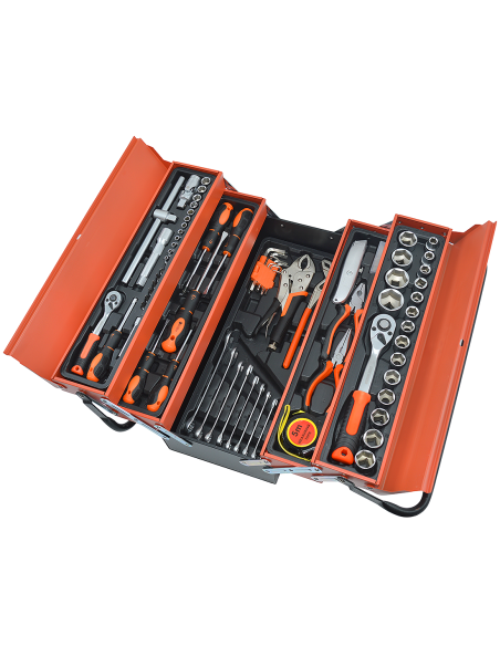 Boîte à outils Malette Portable Boîte à outils 85 Outils de Quincaillerie