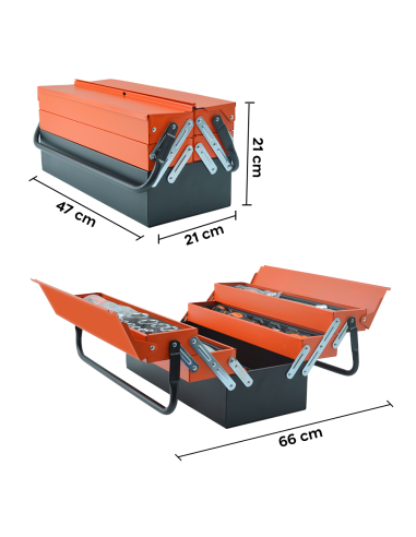 Boîte à outils Malette Portable Boîte à outils...