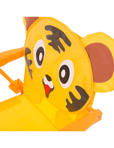 Ensemble jardin enfants 4 pièces Table Chaises et Parasol Jaune Réglable 3-6 ans