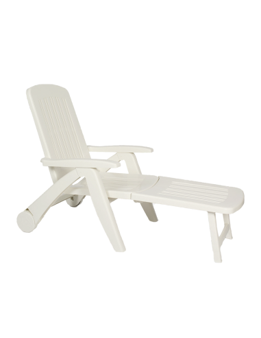 Transat Cancun avec roues pliantes en polyrotin...