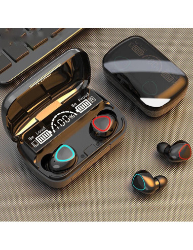 Écouteurs tactiles sans fil Bluetooth 5.3...