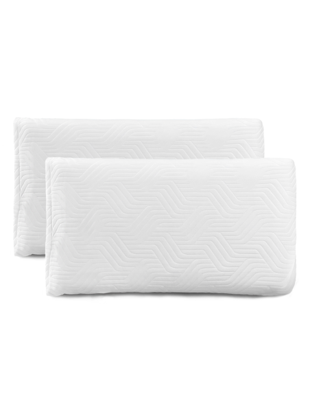 2 pièces Oreiller Cervical mémoire de forme 11cm haleine fraîche aloe Vera