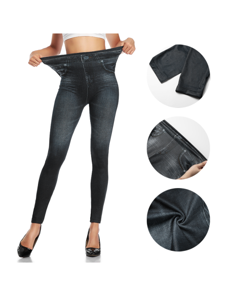 Legging effet jean best sale