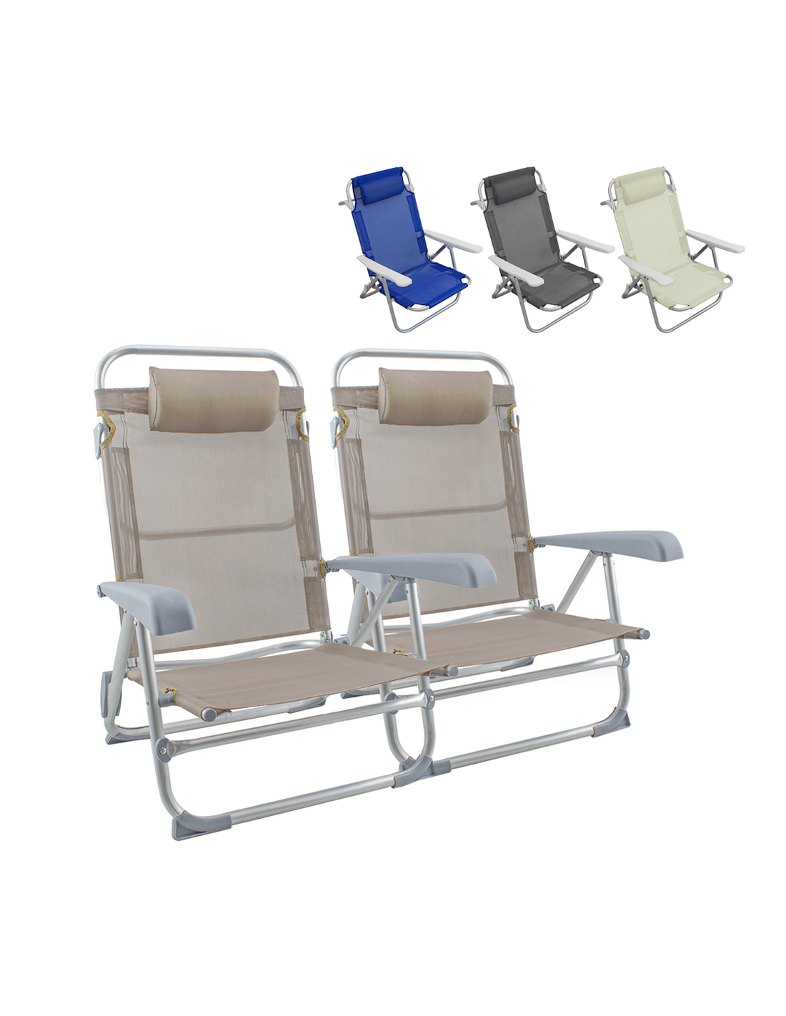 Chaise De Plage Pliable Kit Kat – Transat Rayé Portable Pour Camping, Pêche