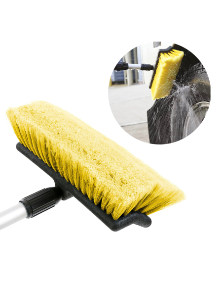 Brosse Hydro Remplacement Brosse Synthétique Lavage de Véhicules Brosse en PVC