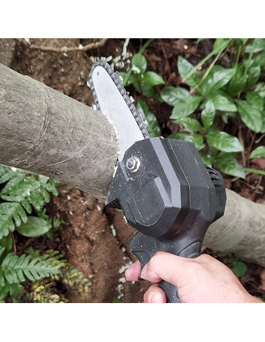 Mini Tronçonneuse Électrique Sans Fil Batterie...