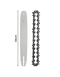 Kit chaîne barre rechange 12 pouces pour tronçonneuse à... 2