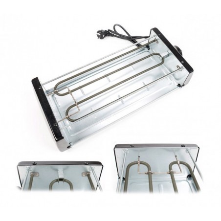 Appareil à raclette 8 personnes avec deux pierres antiadhésive - multifonction (comprend 16 accessoires / 1200W) - 38708