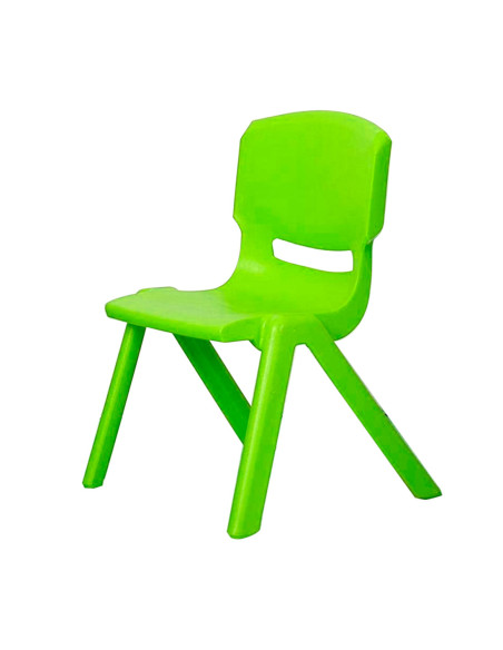 173710 Chaise colorée pour enfants en plastique résistant 26 x 30 x 50 cm