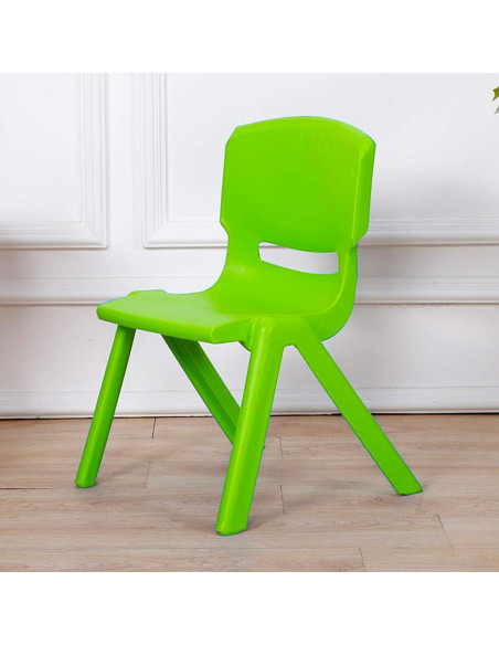 173710 Chaise colorée pour enfants en plastique résistant 26 x 30 x 50 cm