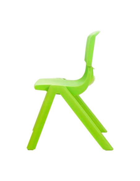 173710 Chaise colorée pour enfants en plastique résistant 26 x 30 x 50 cm