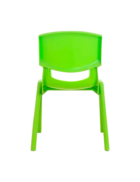 173710 Chaise colorée pour enfants en plastique résistant 26 x 30 x 50 cm