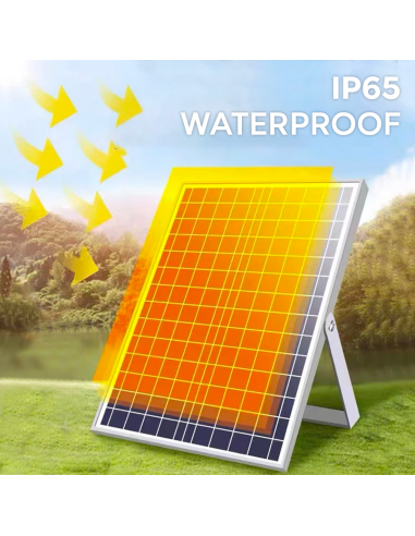 Plafonnier LED 200W 8000mAh IP54 avec Panneau...