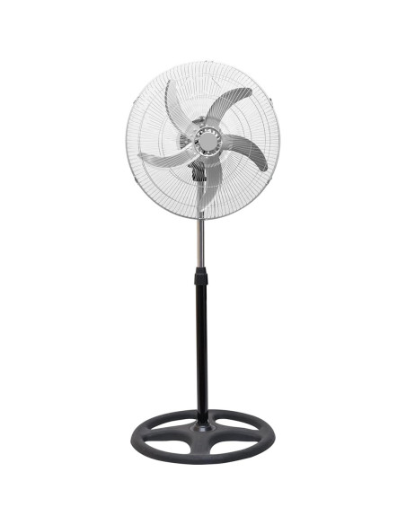 Ventilateur 3 en 1 sur Pied Table et Mural 50W avec 5 Pales en Métal Oscillantes