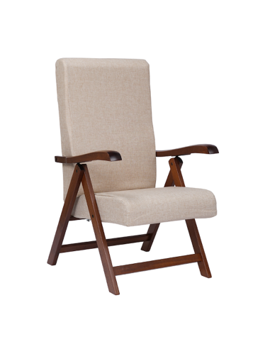 Fauteuil en Bois de Hêtre Noyer Miami MAS272...