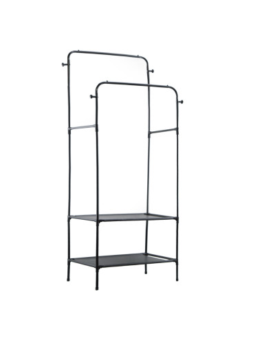 Étagère Multifonction Porte-Manteau et...