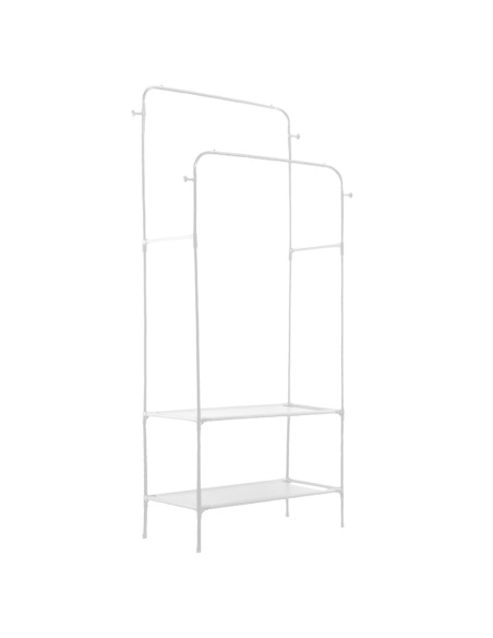 Étagère Multifonction Porte-Manteau et Porte-Manteau en Métal