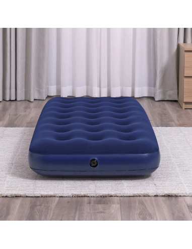 Matelas gonflable individuel pour camping et...