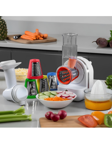 Robot de cocina multifunción 3 en 1 exprimidor...