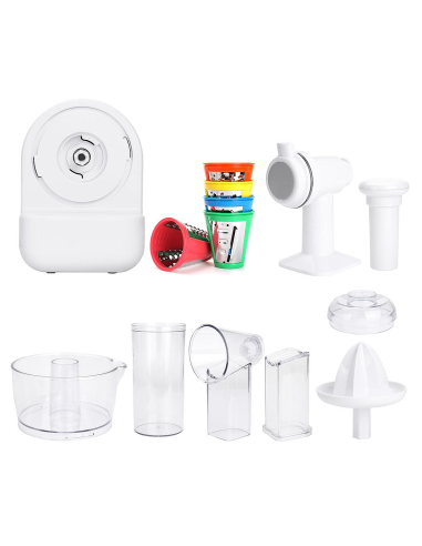 Robot de cocina multifunción 3 en 1 exprimidor...