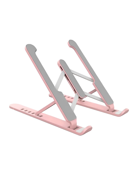 Support d'ordinateur portable pliable antidérapant inclinable à 6 niveaux